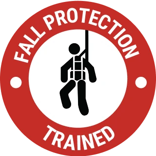 Fall Protection Trained logo
